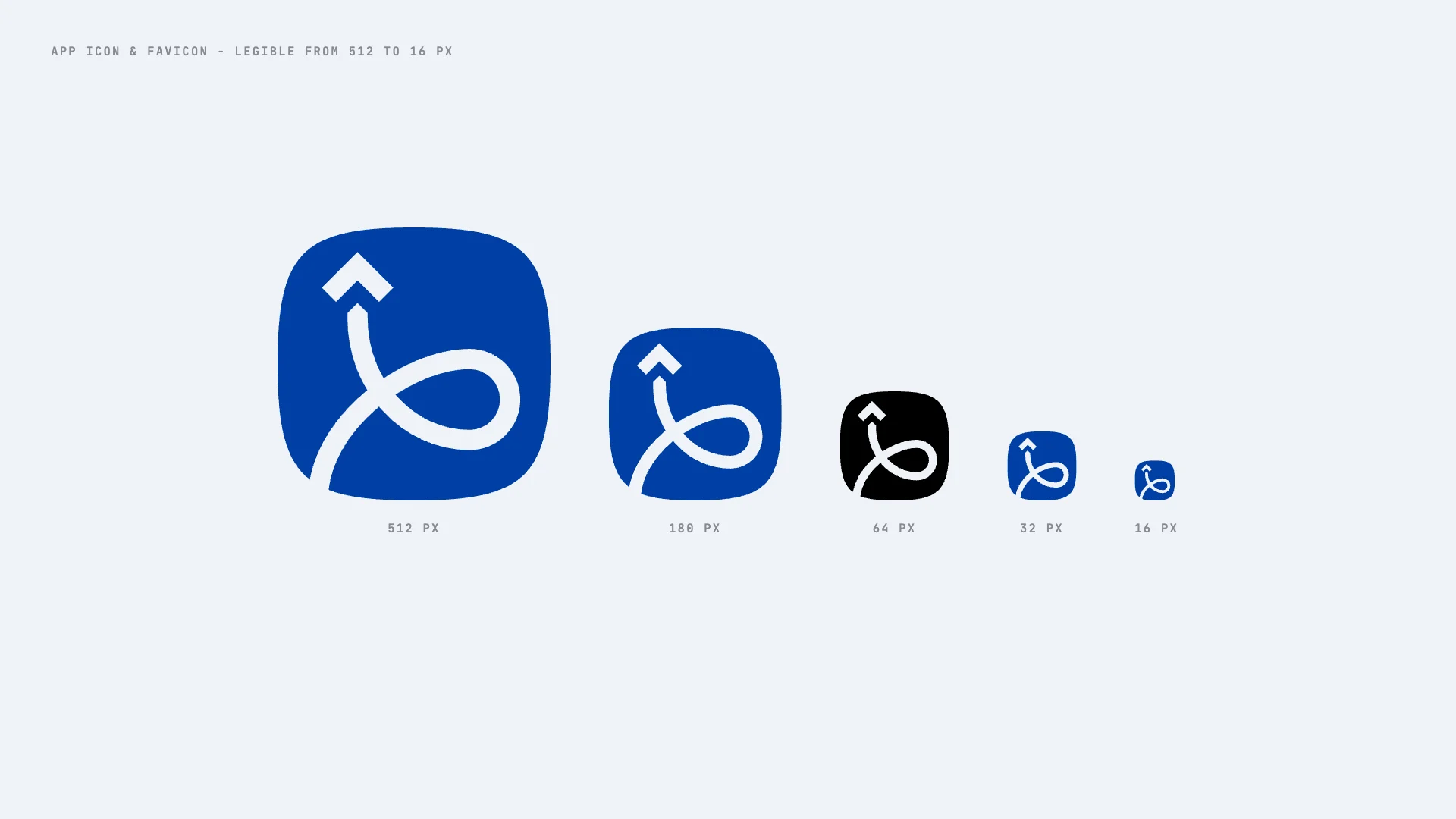 ImpactPilot app icon and favicon sizes