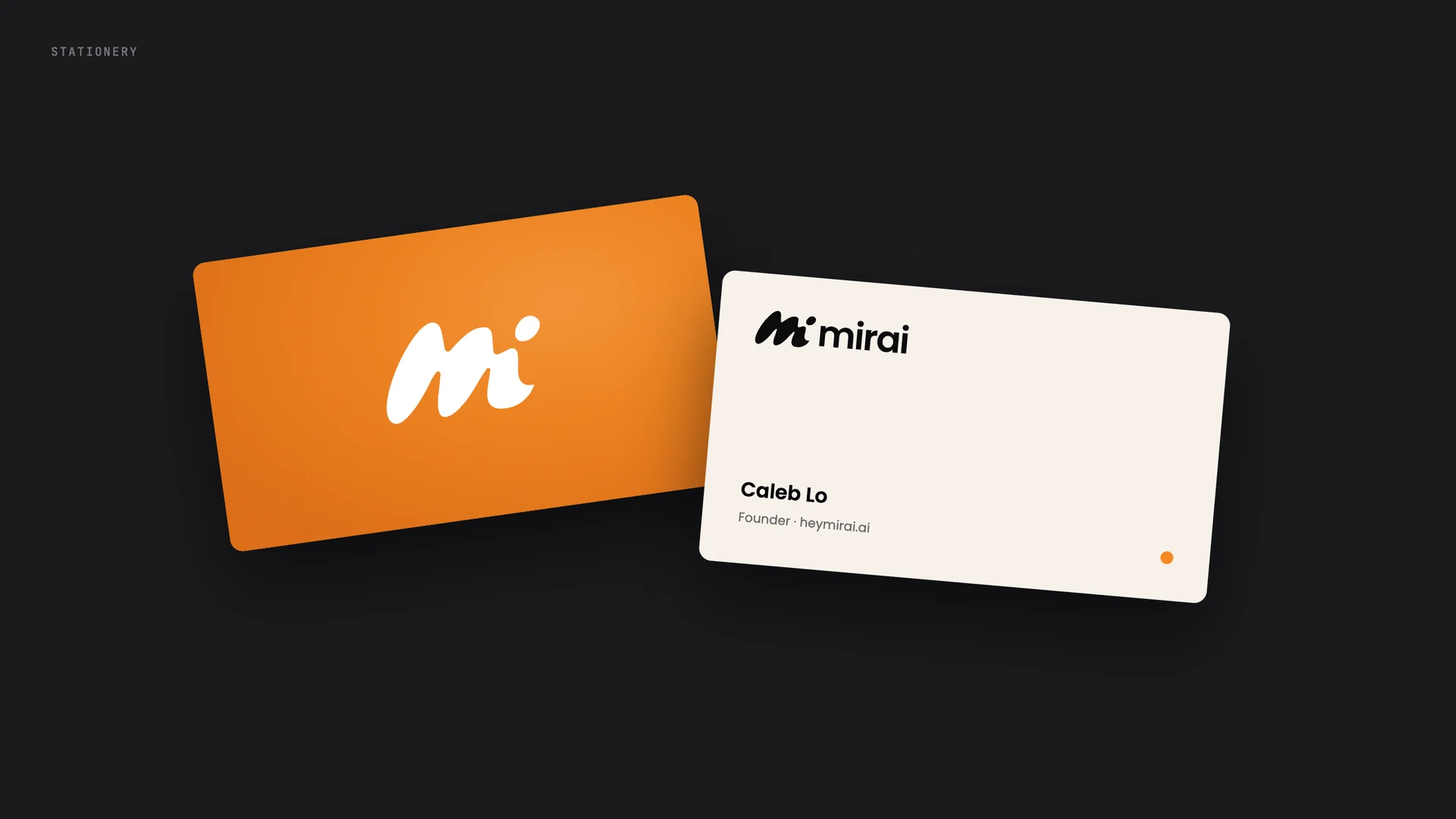 Mirai posjetnice
