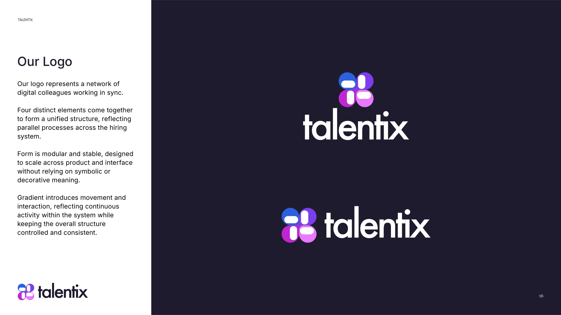 Talentix logo explained