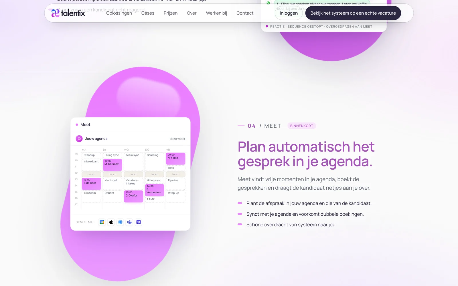talentix.ai - plan interviews automatically