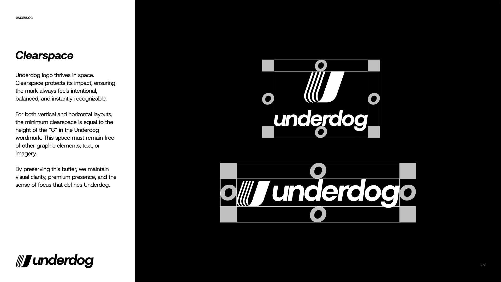 Underdog clearspace