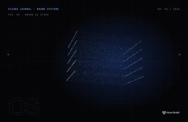 Brand Systems cover illustration: Brand guidelines for machines: what an AI-ready brand system contains