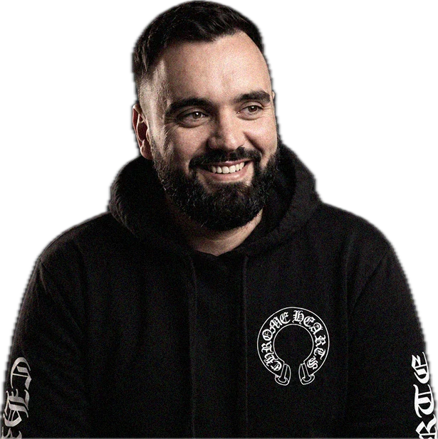 Vedran Obradović, founder of Vizura Studio - interactive 3D portrait