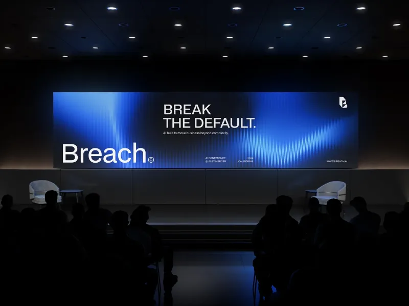 Breach - Brand Identity case study by Vizura Studio