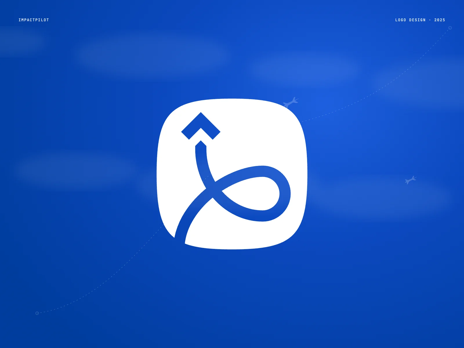 ImpactPilot - Logo Design by Vizura Studio
